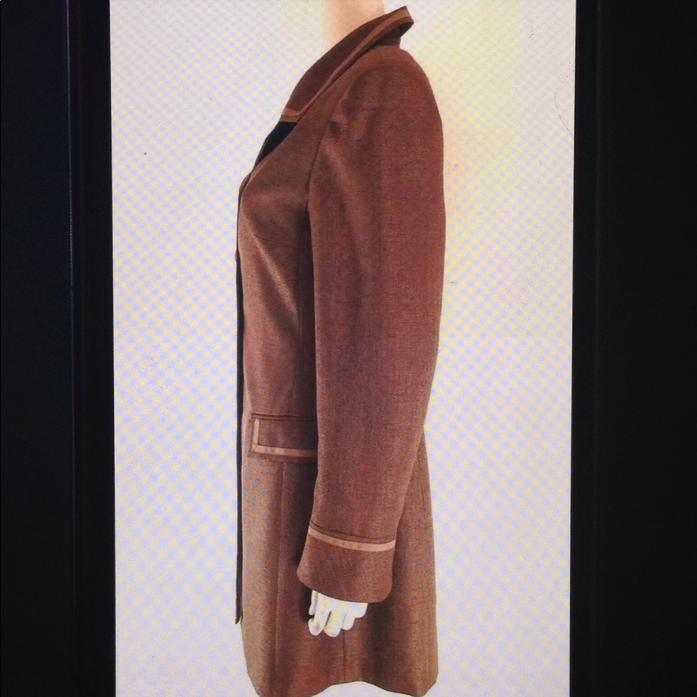 John Meyer Tailored Lined Button Career Overcoat - image 4